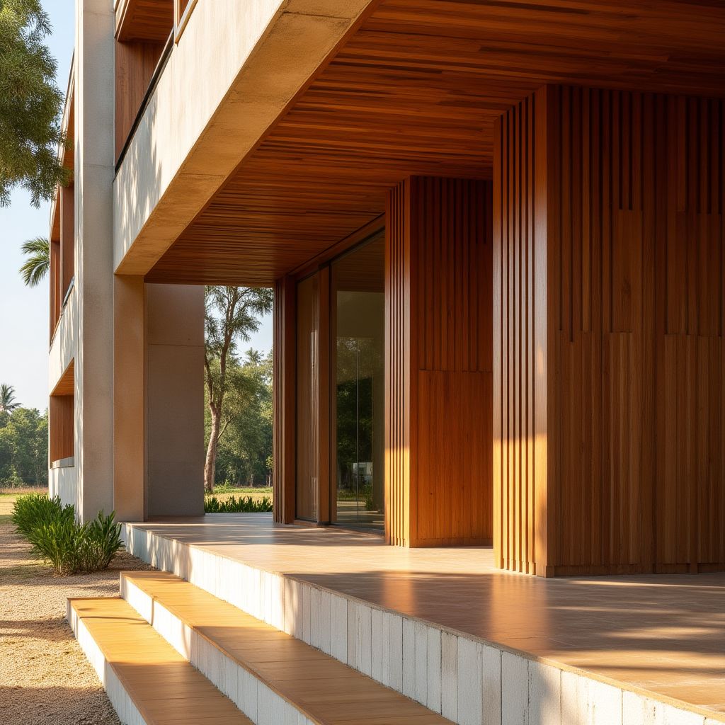 Modern and Traditional Architecture Fusion